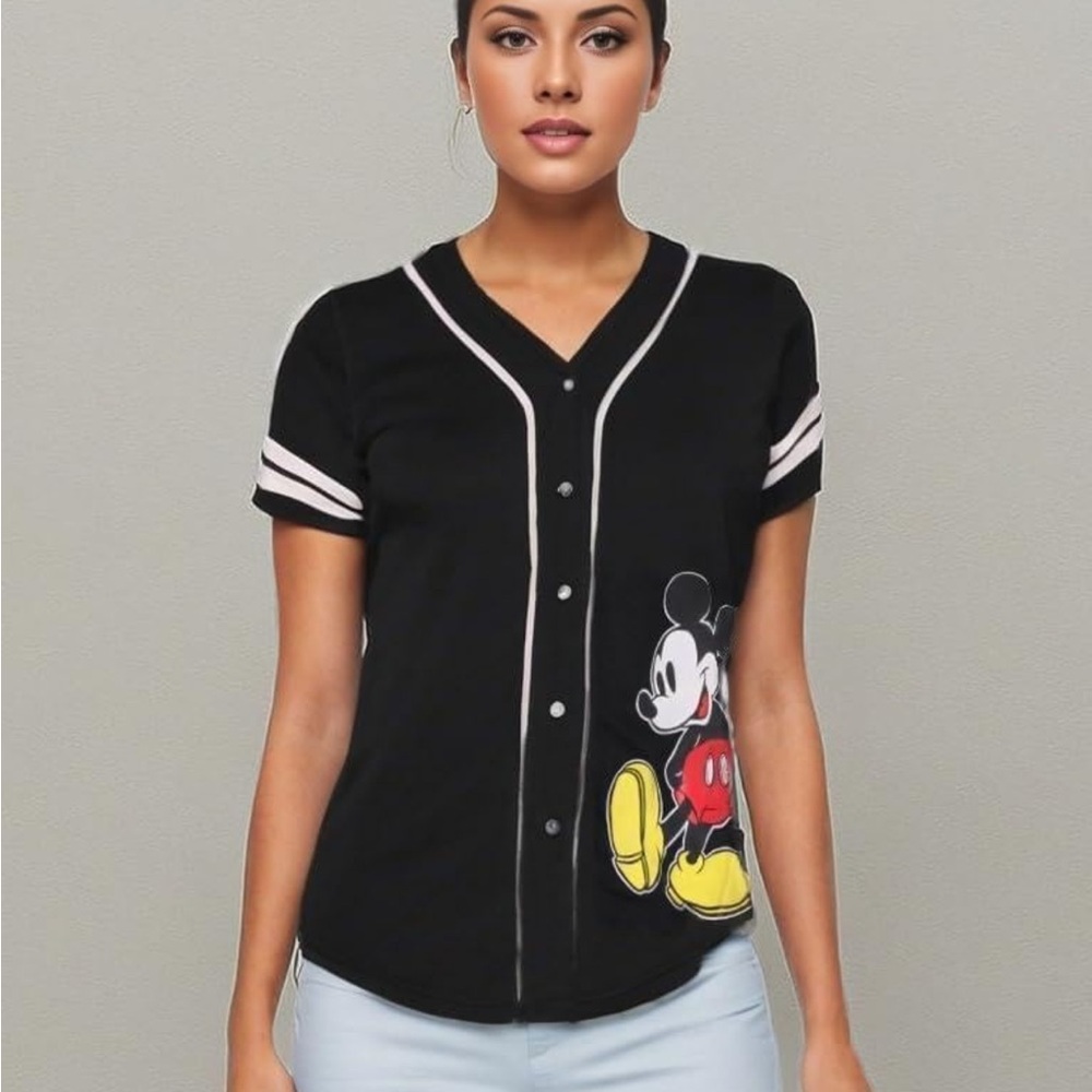 Disney Mickey Mouse Baseball Jersey Size XXL